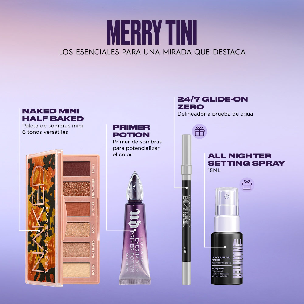 MERRY TINI MAKEUP SET (SET DEMAQUILLAJE)